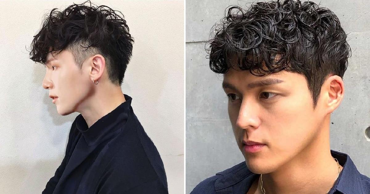 các kiểu tóc xoăn nam