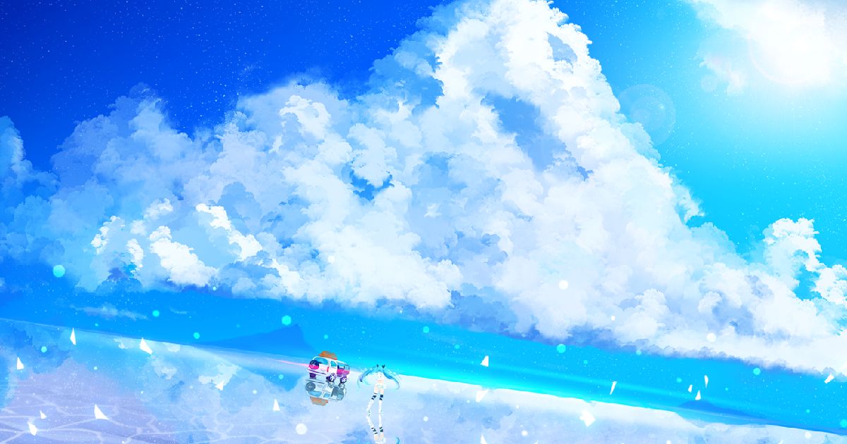 avatar màu xanh dương