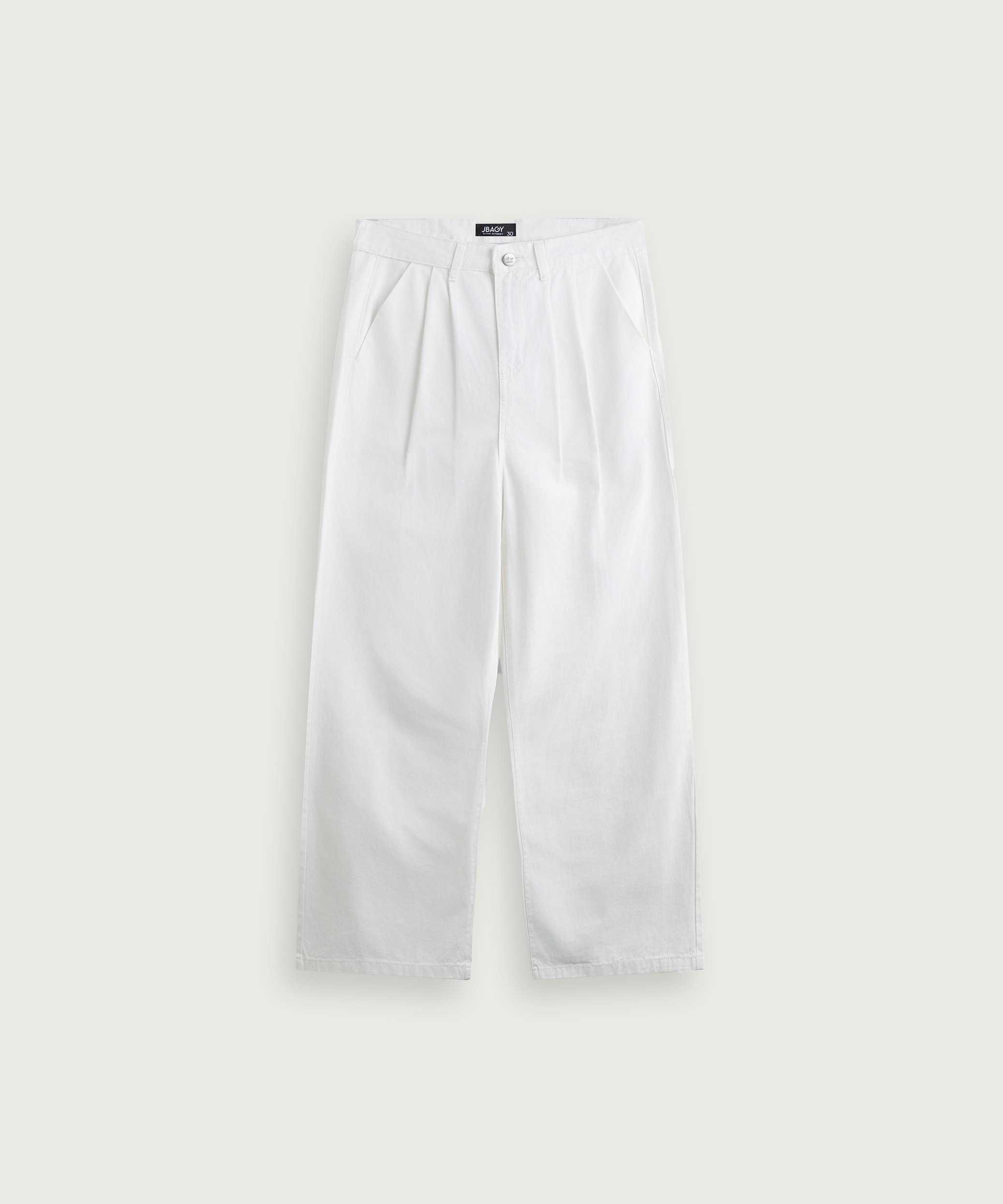Quần Kaki Trắng Ống Suông