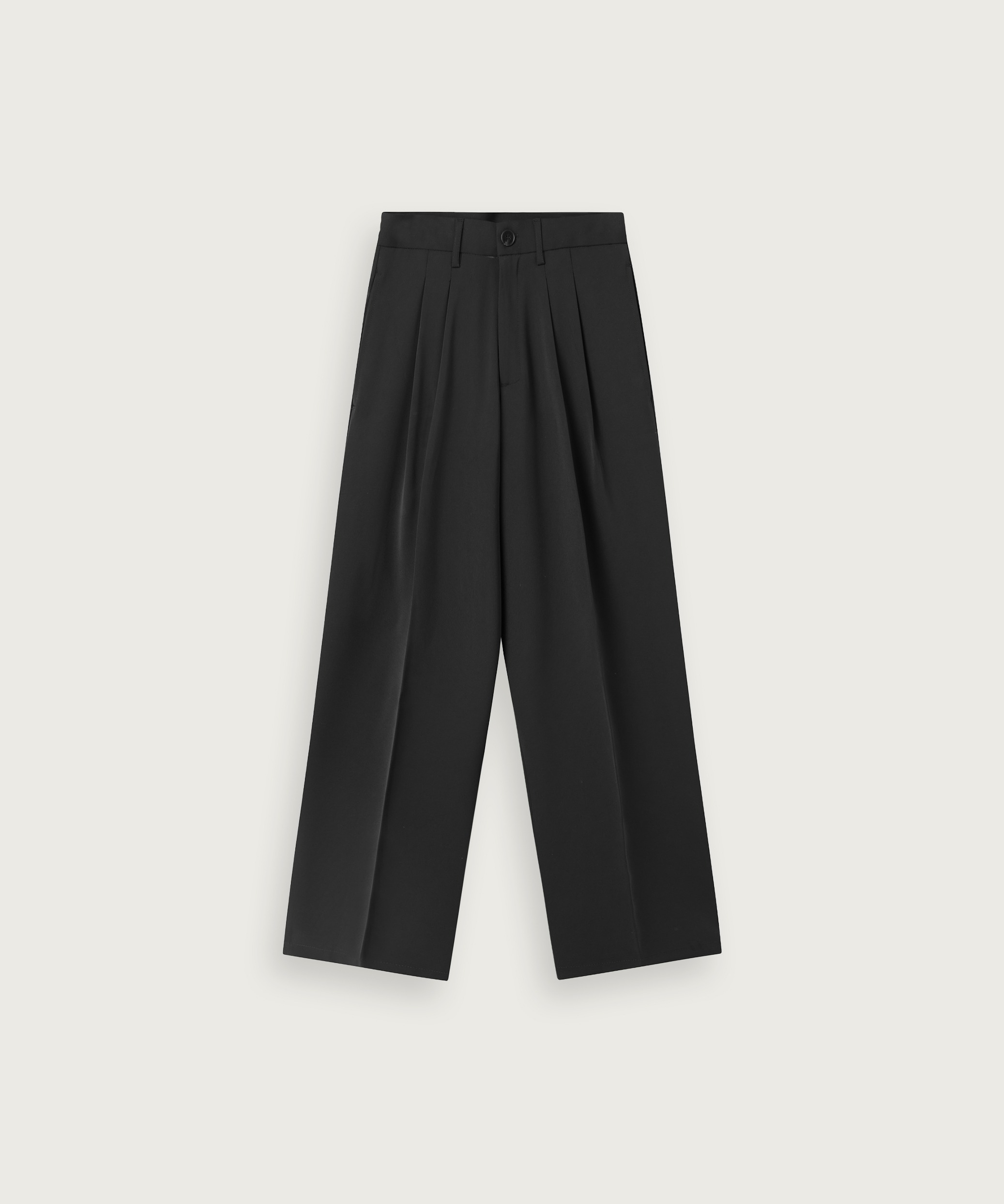 Quần Tây Ống Rộng Nam Đen – Wideleg Trousers
