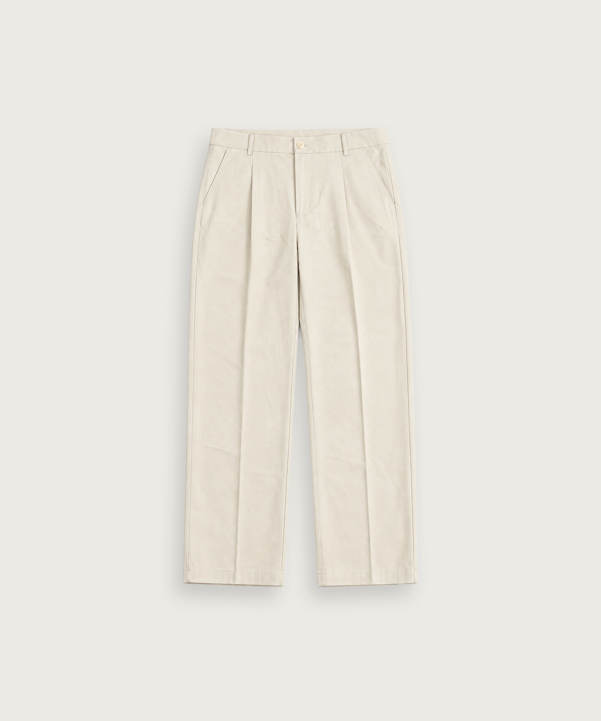 Quần Tây Nam Vải Kaki Dáng Suông Đứng – Kaki Trousers